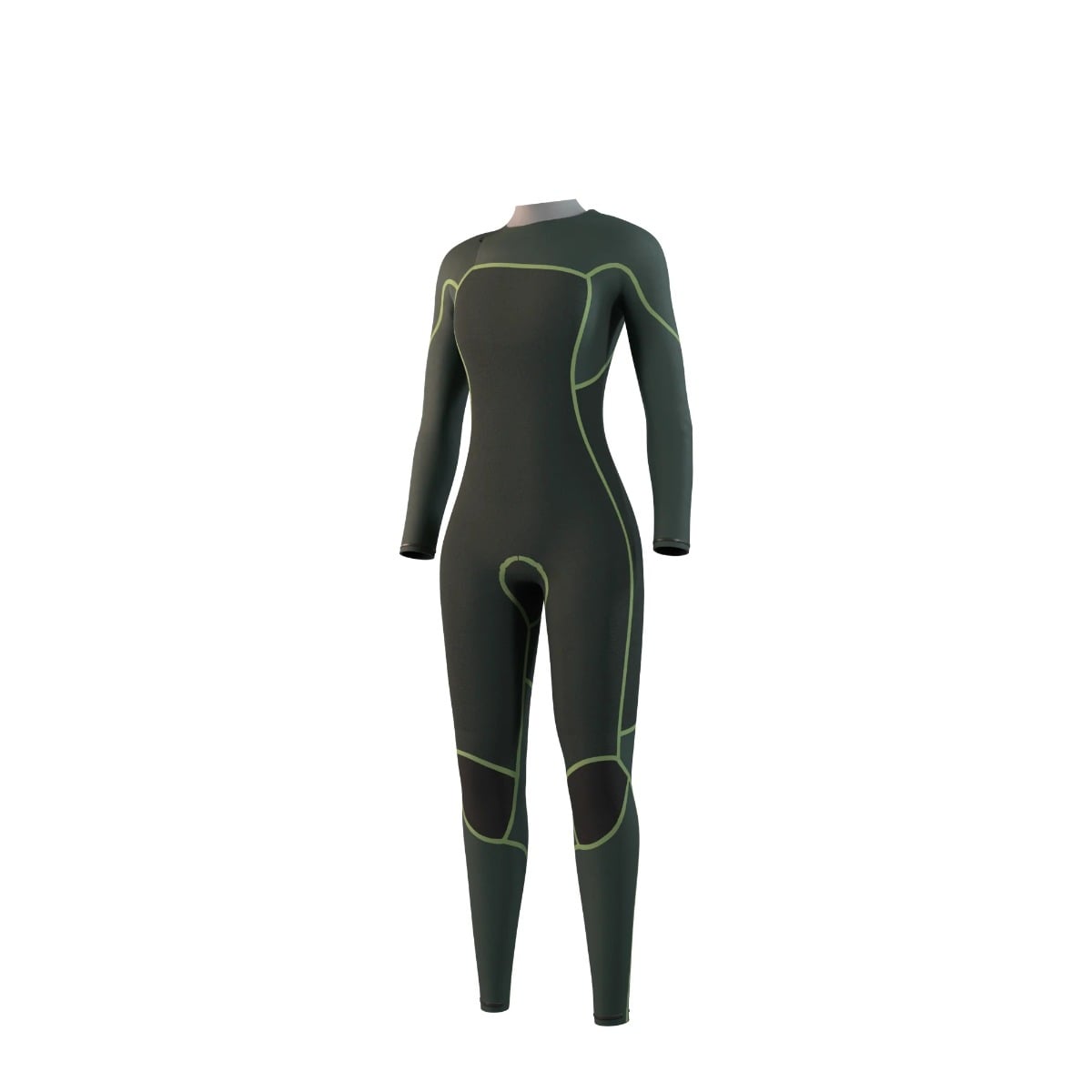 Mystic Womens Evolve 3/2mm Chest Zip Summer Wetsuit 2025 - Black