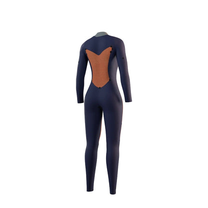 Mystic Star Womens 5/3mm Chest Zip Winter Wetsuit 2025 - Dark Olive