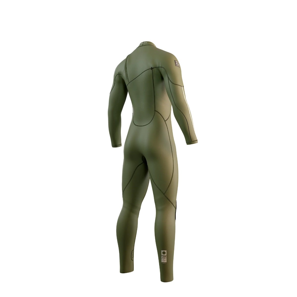 Mystic The One 4/3mm Zipfree Mens Wetsuit 2025 - Moss