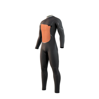 Mystic The One 4/3mm Zipfree Mens Wetsuit 2025 - Moss