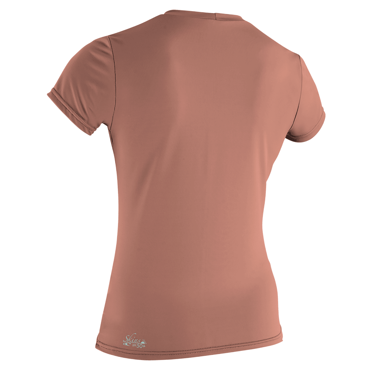 O'Neill Premium Skins Womens Sun Shirt - Light Grapefruit - Back
