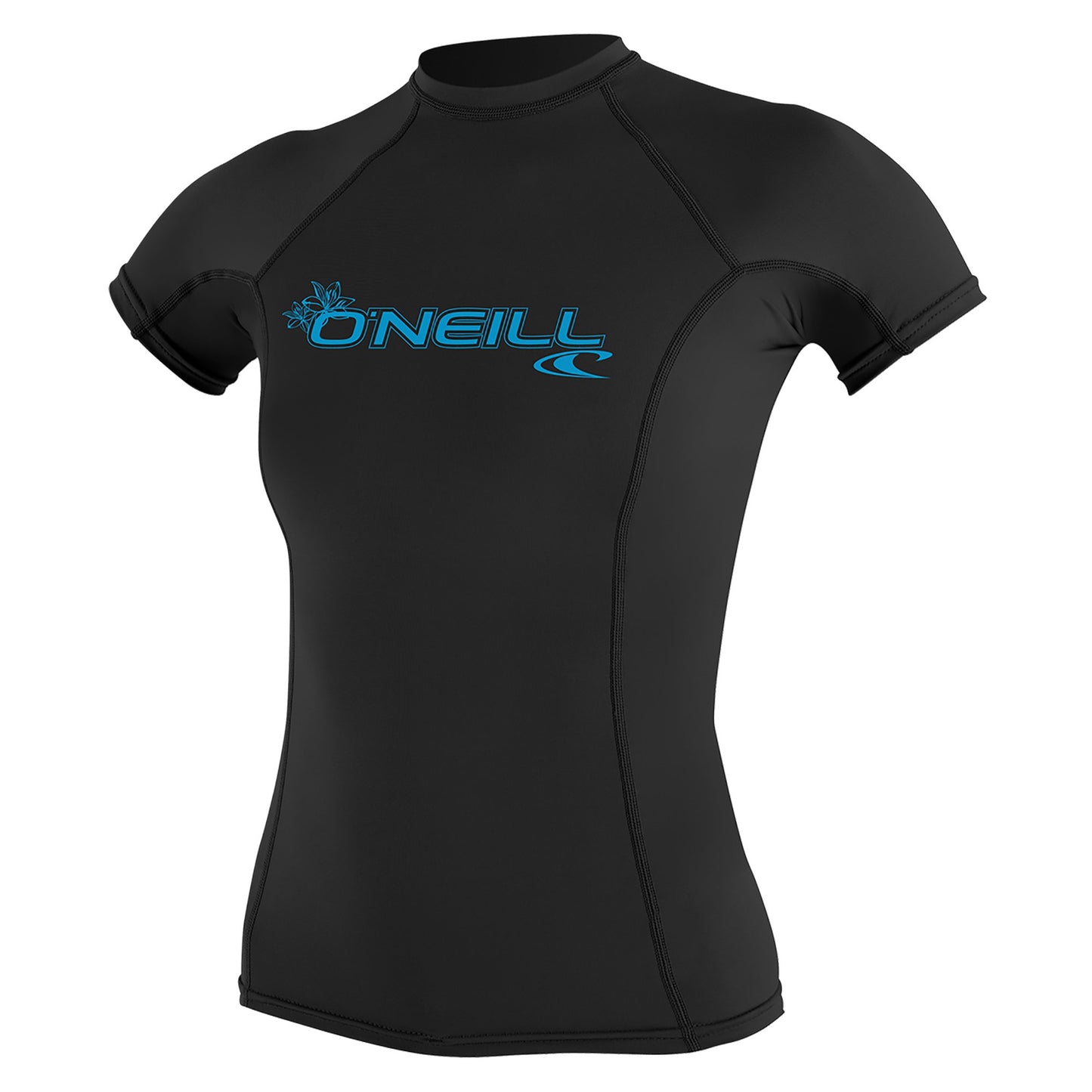 O'Neill Women's Basic Skins Rash Guard - Black