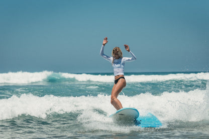 O'Neill Basic Skins Women's Long Sleeve Rash Vest - White
