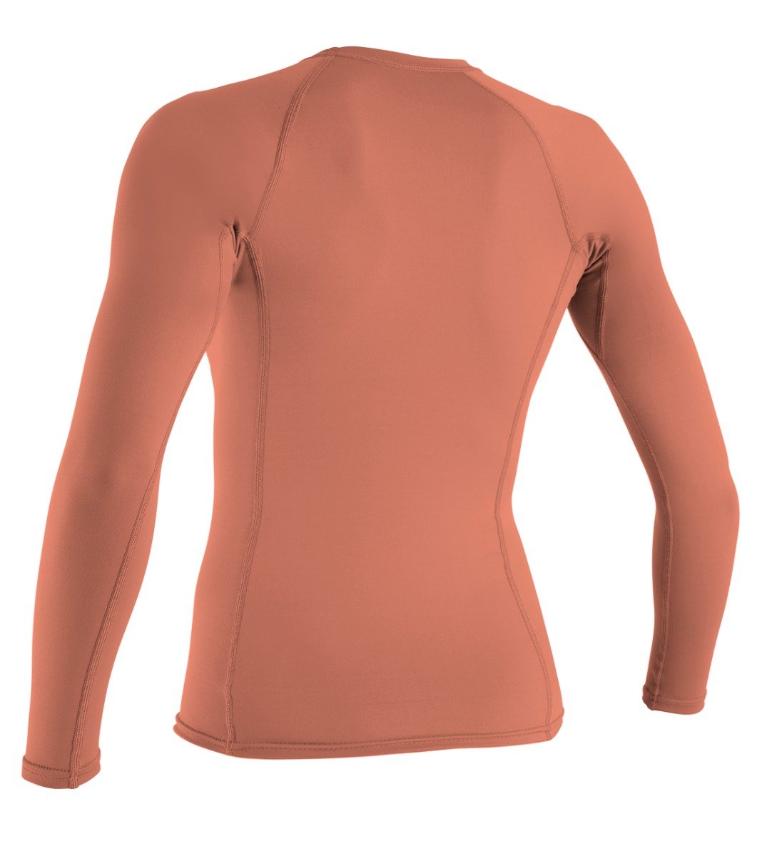 O'Neill Basic Skins laddies rash guard with long sleeves