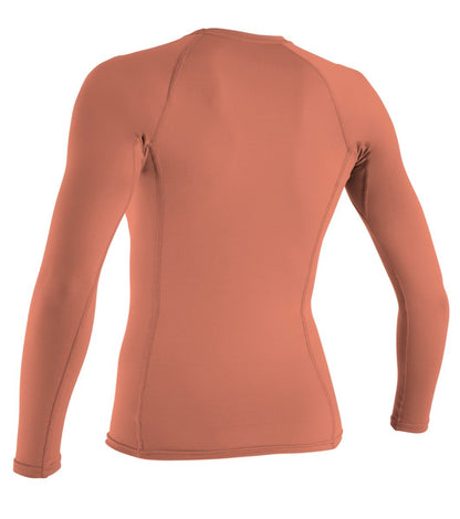 O'Neill Basic Skins laddies rash guard with long sleeves