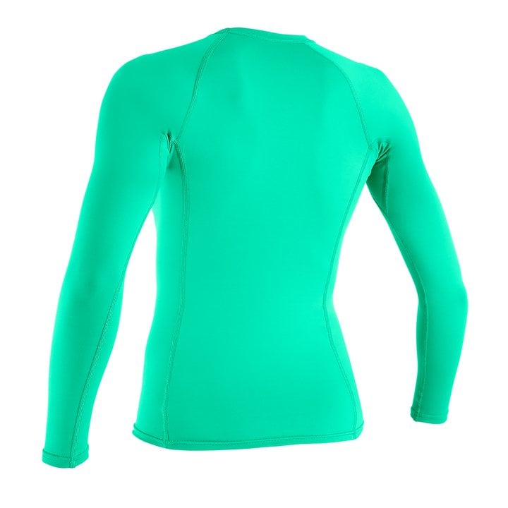 O'Neill Women's Basic Skins L/S Rash Guard - Sea