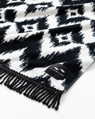 Slowtide 'Escher' 100% Cotton Velour Towel