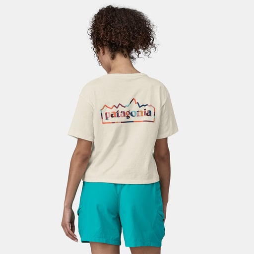 Patagonia Unity Fitz Easy-Cut Women's Responsibili-Tee - Birch White