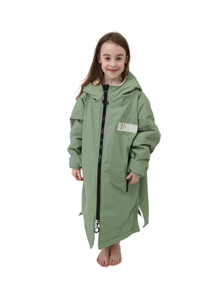 Beachbum Brobe Kids Changing Robe - Mint Green