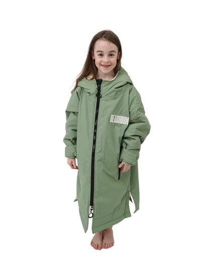 Beachbum Brobe Kids Changing Robe - Mint Green