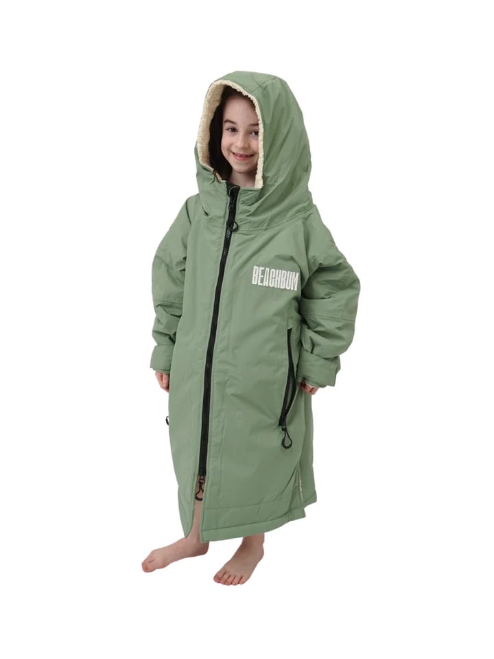 Beachbum Brobe Kids Changing Robe - Mint Green