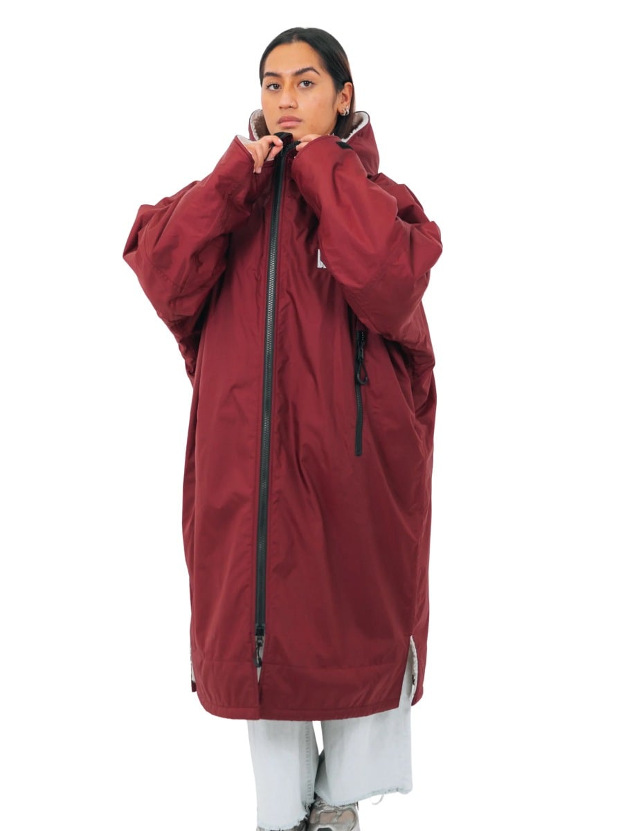 Beachbum Brobe Changing Robe - Rich Burgundy