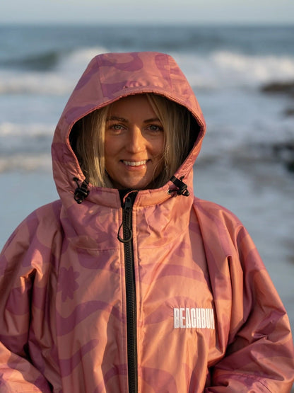 Beachbum Brobe Changing Robe - Coral Pink