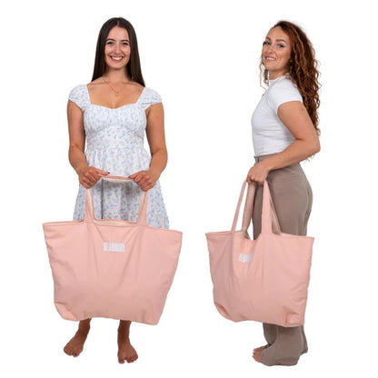 Beachbum Recycled Reversible Tote Bag - Pink