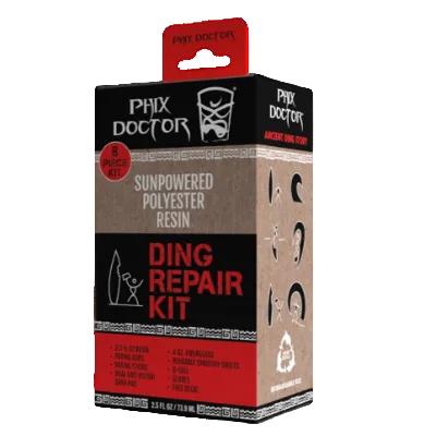 Phix Doctor Sun Powered Polyester Surfboard Repair Kit