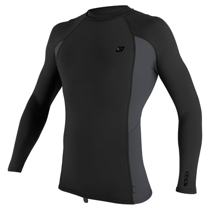 O'Neill Premium Skins L/S Rash Guard - Black / Graphite / Black a