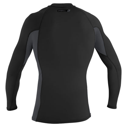 O'Neill Premium Skins L/S Rash Guard - Black / Graphite / Black a