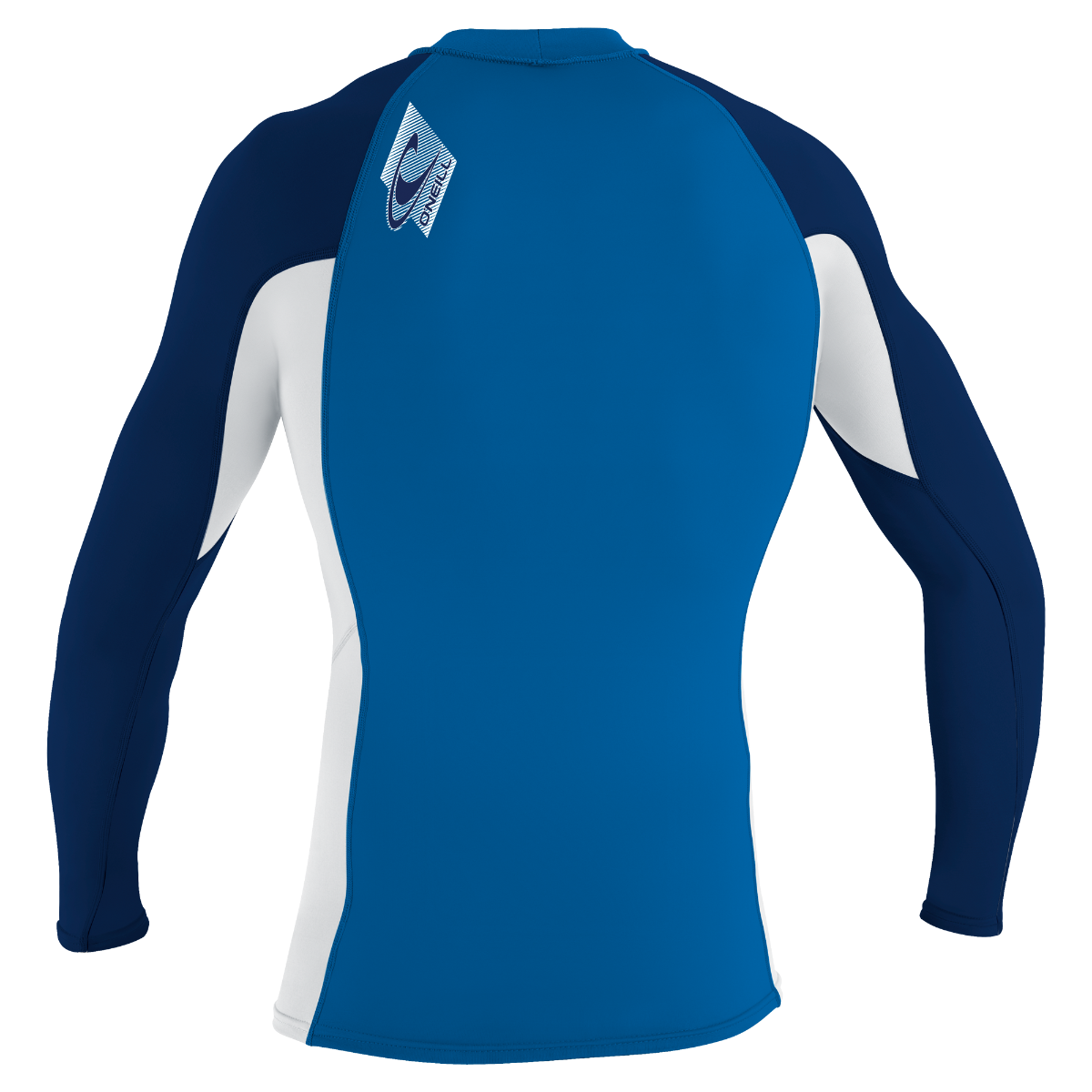 O'Neill Premium Skins Youth Long Sleeve Rash Guard - Ocean / White / Navy