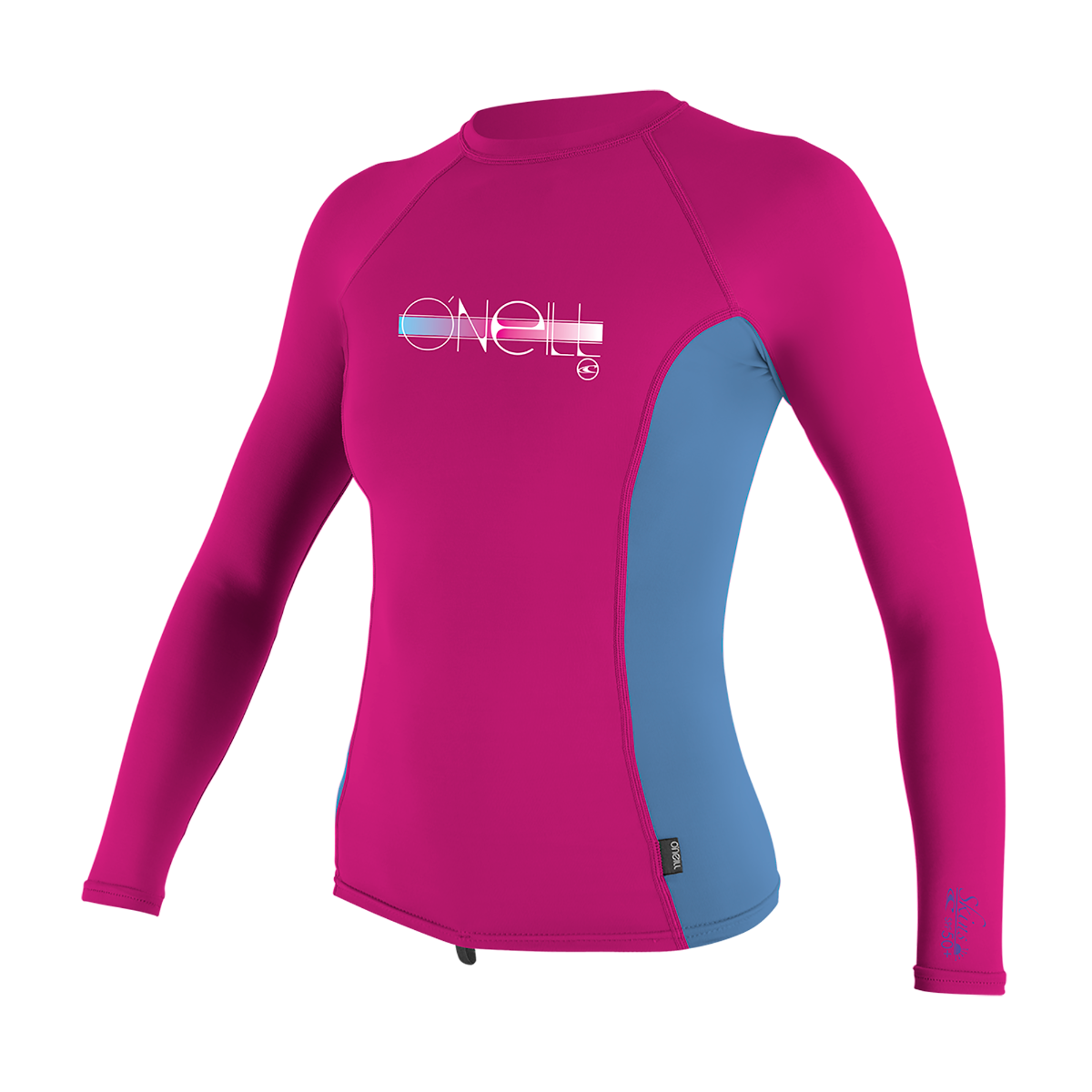 O'Neill Premium Skins Girls Long Sleeve Rash Guard  - Berry - Front
