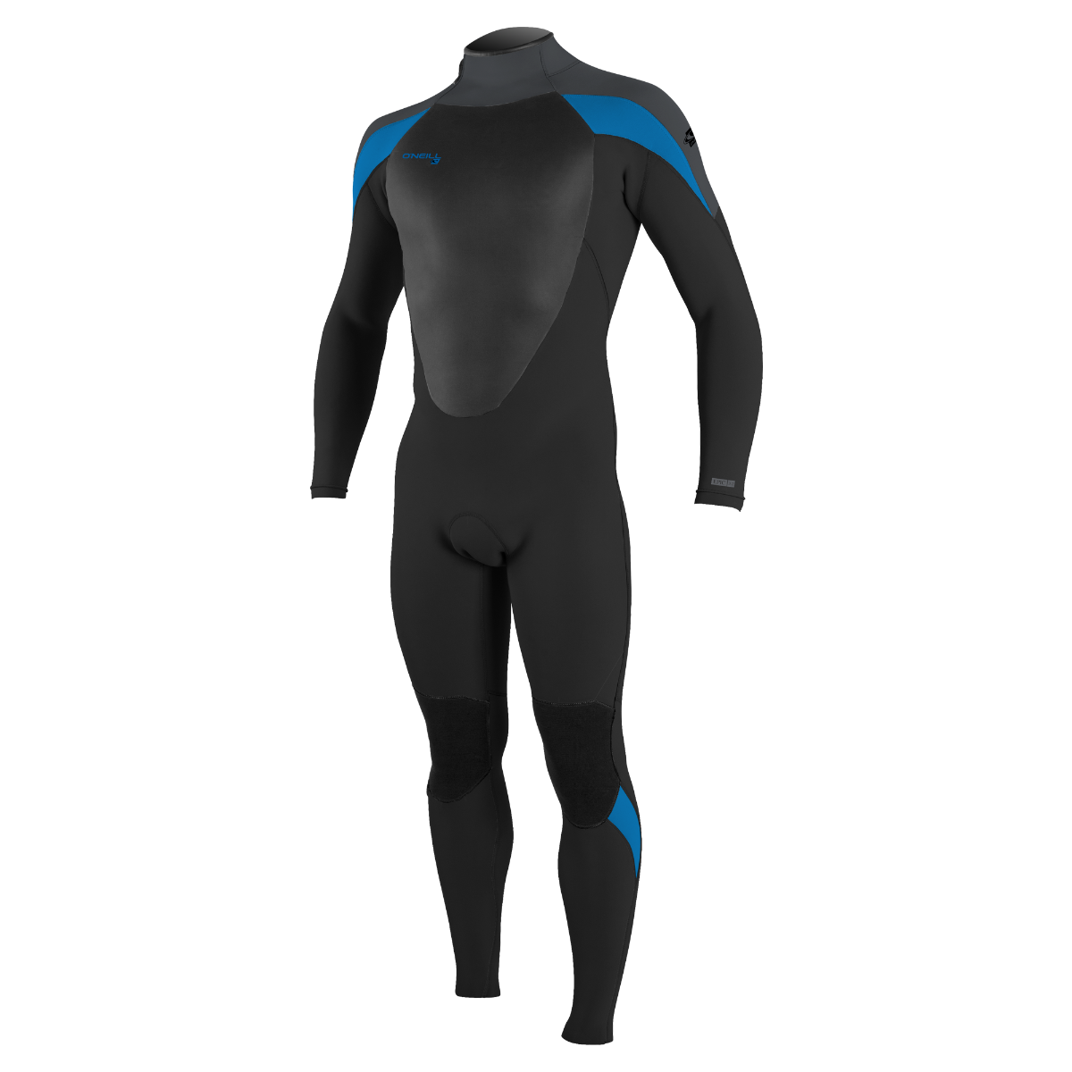 O'Neill Epic 5/4mm Mens Back Zip Winter Wetsuit - Black/Graphite/Baliblu