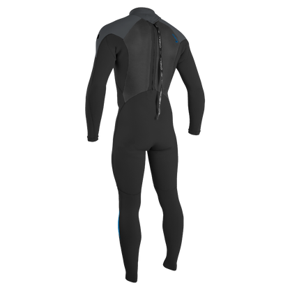 O'Neill Epic 5/4mm Men's Back Zip Winter Wetsuit 2026 - Black/Graphite/Baliblu