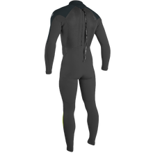 O'Neill Epic 4/3mm Back Zip Wetsuit 2022 - Black/Gunmetal - Back