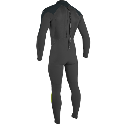 O'Neill Epic 4/3mm Back Zip Wetsuit 2022 - Black/Gunmetal - Back