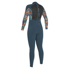 O'Neill Women's Epic 3/2mm Back Zip Summer Wetsuit 2025 - Copenblu/Painted Tropics