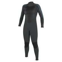 O'Neill Womens Epic 3/2mm Back Zip Wetsuit (UK 10) SAMPLE in Tempered Steel/Shaded Island Sky/Shade