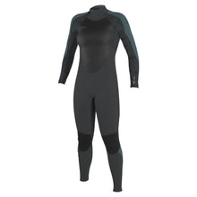 O'Neill Womens Epic 3/2mm Back Zip Wetsuit (UK 10) SAMPLE  - Tempered Steel/Shaded Island Sky/Shade