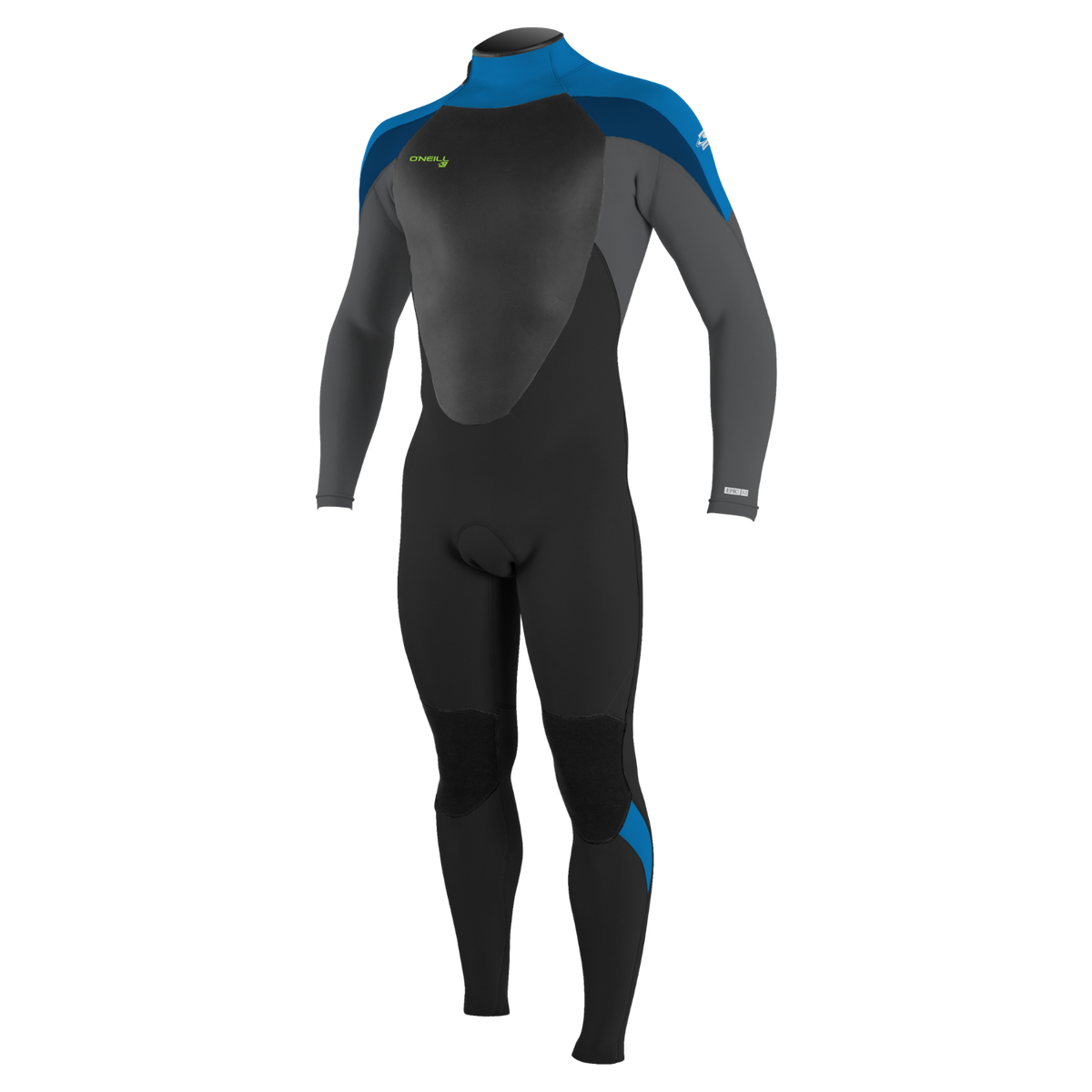 O'Neill Youth Epic 3/2mm Back Zip Wetsuit - Black/Blue