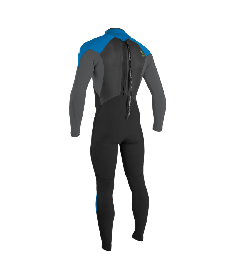 O'Neill Youth Epic 3/2mm Back Zip Wetsuit - Black/Blue