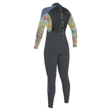 O'Neill Epic 3/2mm Girls Back Zip Summer Wetsuit - Graphite/Dahlia/Infinity
