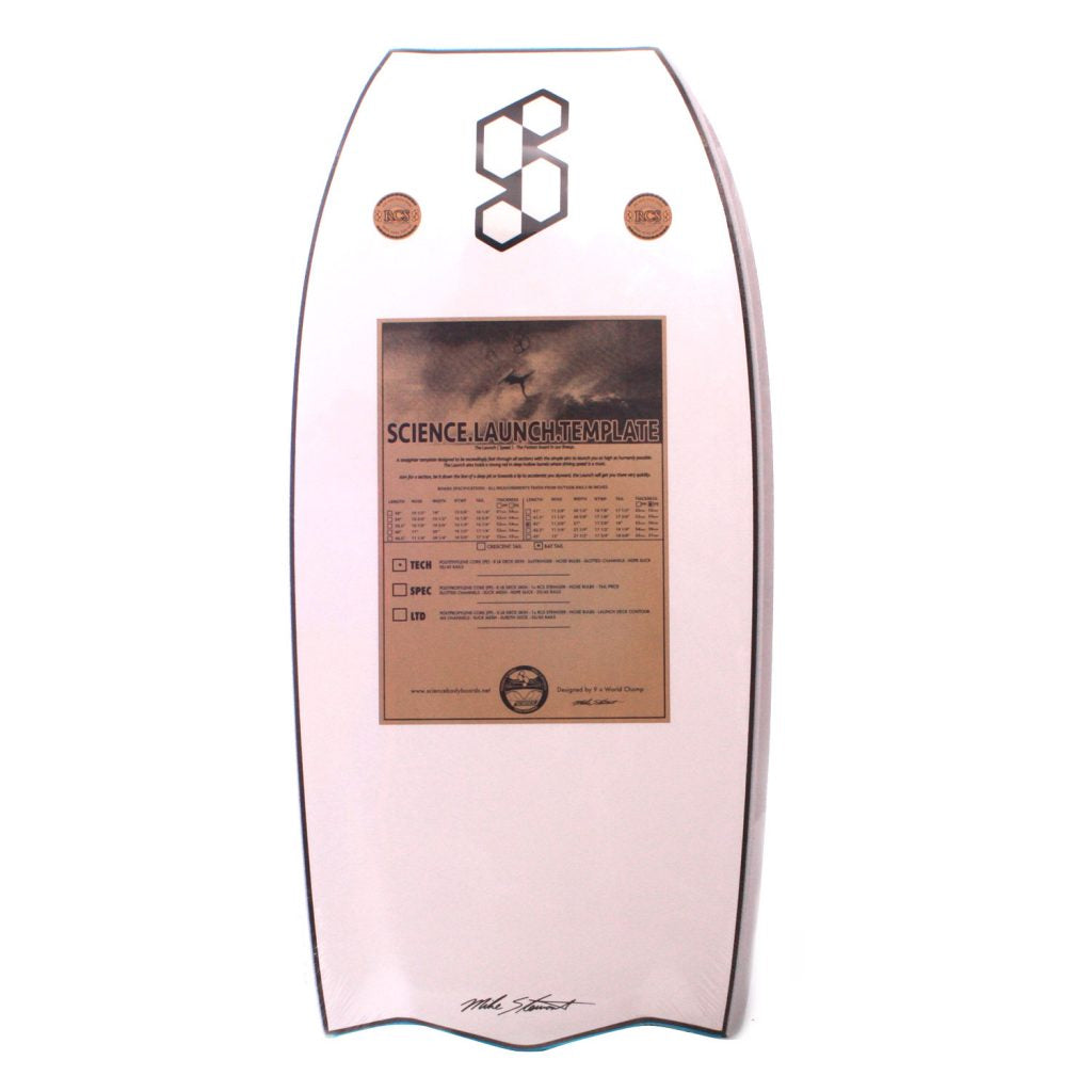 Science 42 Launch PE Delta Tail Bodyboard - Aqua