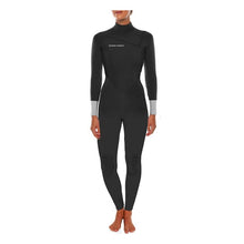 Ocean and Earth 4/3mm Womens Chest Zip Wetsuit - Black - Front