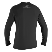 O'Neill Basic Skins Mens Long Sleeve  Sun Shirt -Black - Back