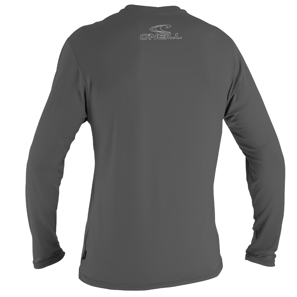 O'Neill Basic Skins Mens Long Sun Shirt - Graphite - Back