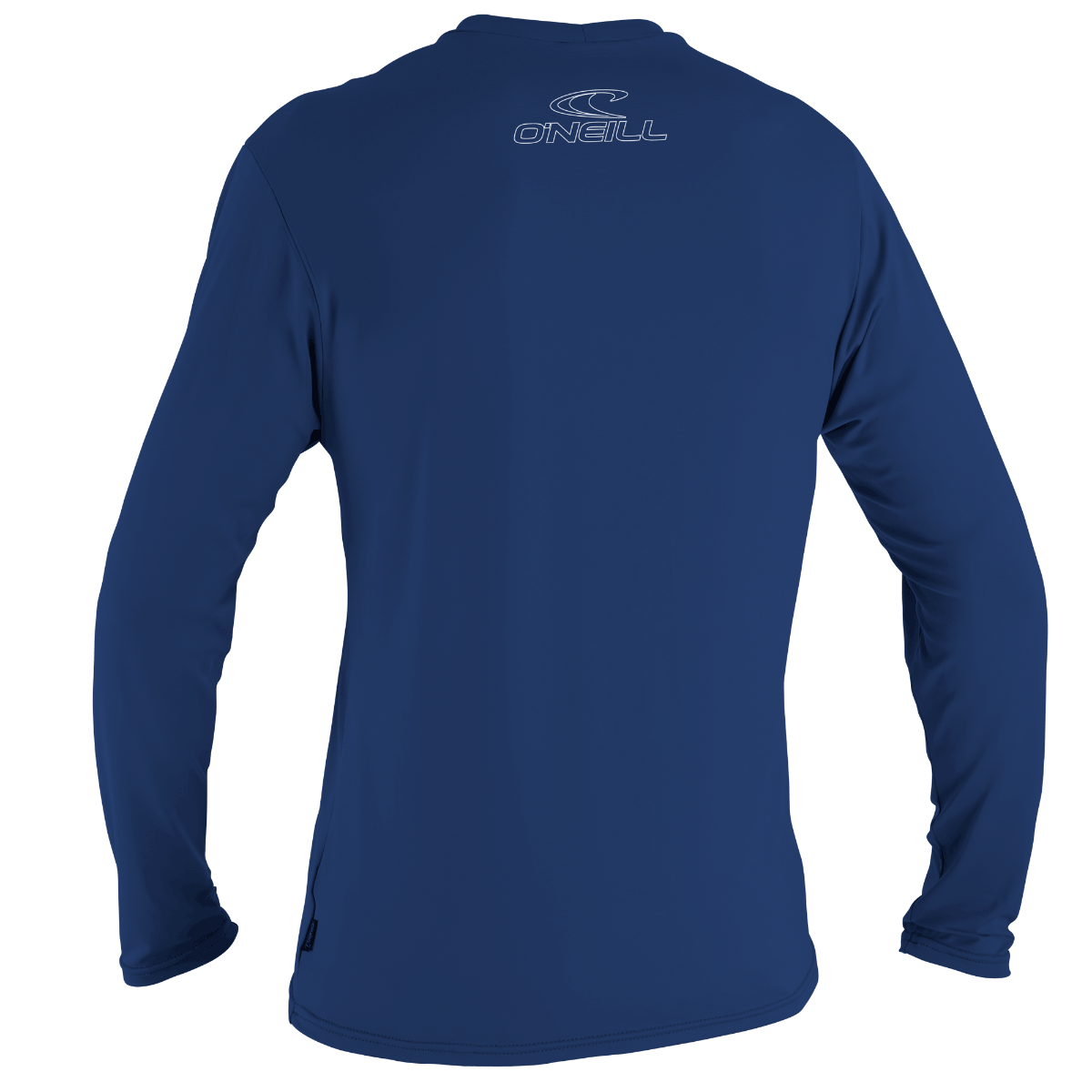 O'Neill Basic Skins Mens Long Sun Shirt - Navy - Back