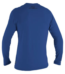 O'Neill Basic Skins Mens Long Sleeve Sun Shirt - Pacific - Back