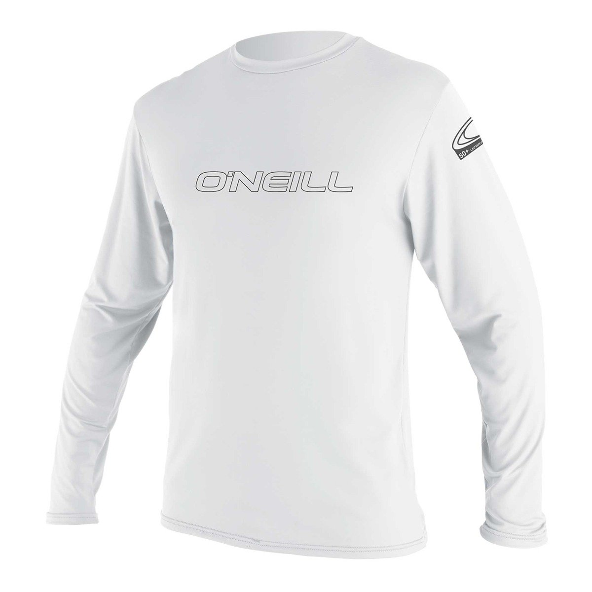 O'Neill Basic Skins Men's Long Sleeve Sun Shirt - White
