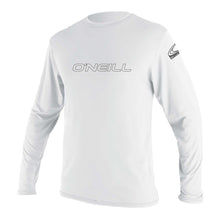O'Neill Basic Skins Men's Long Sleeve Sun Shirt - White