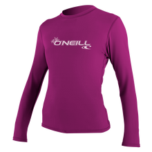 O'Neill Basic Skins Womens Long Sleeve Sun Shirt - Fox Pink - Front