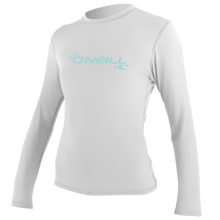 O'Neill Basic Skins Womens Long Sleeve Sun Shirt  - White - Front