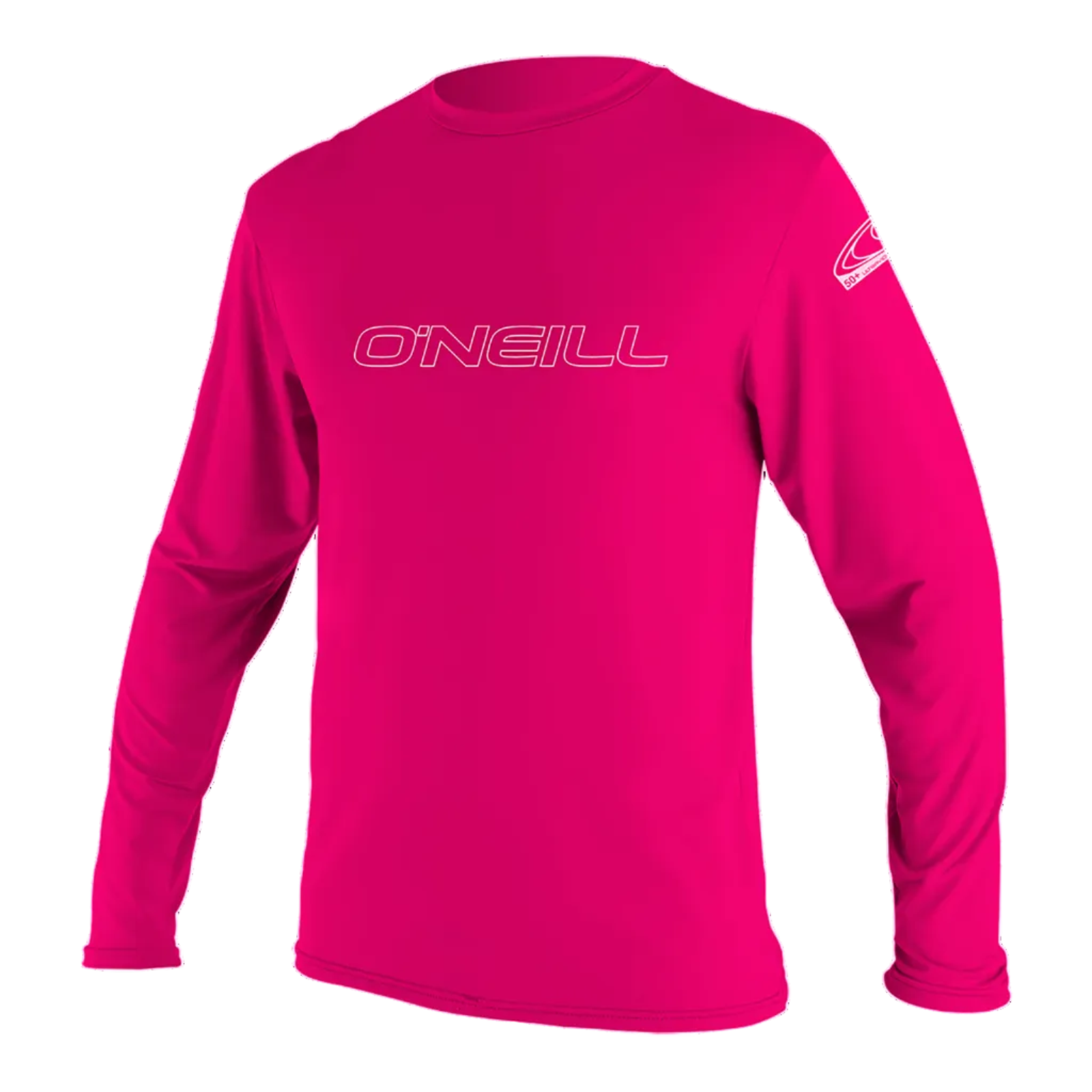O'Neill Youth Basic Skins Long Sleeve Rash Tee (Age 12) SAMPLE - Watermelon