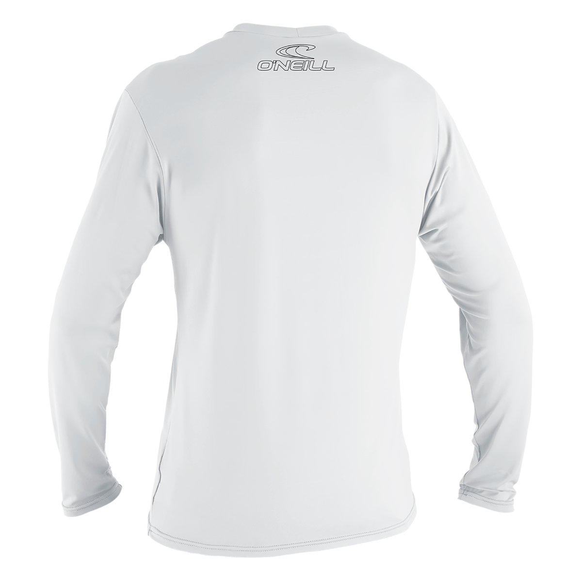 O'Neill Basic Skins Youth Long Sleeve Sun Shirt - White - Back