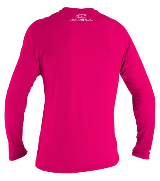 O'Neill Kids Watermelon Pink Rash Vest - Slim fit - 2016 - Long Sleeve b