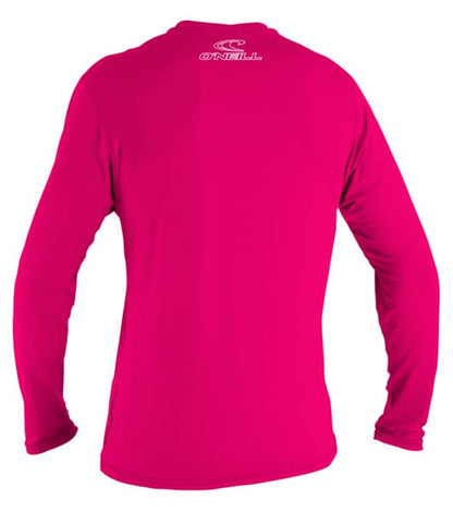 O'Neill Kids Watermelon Pink Rash Vest - Slim fit - 2016 - Long Sleeve b