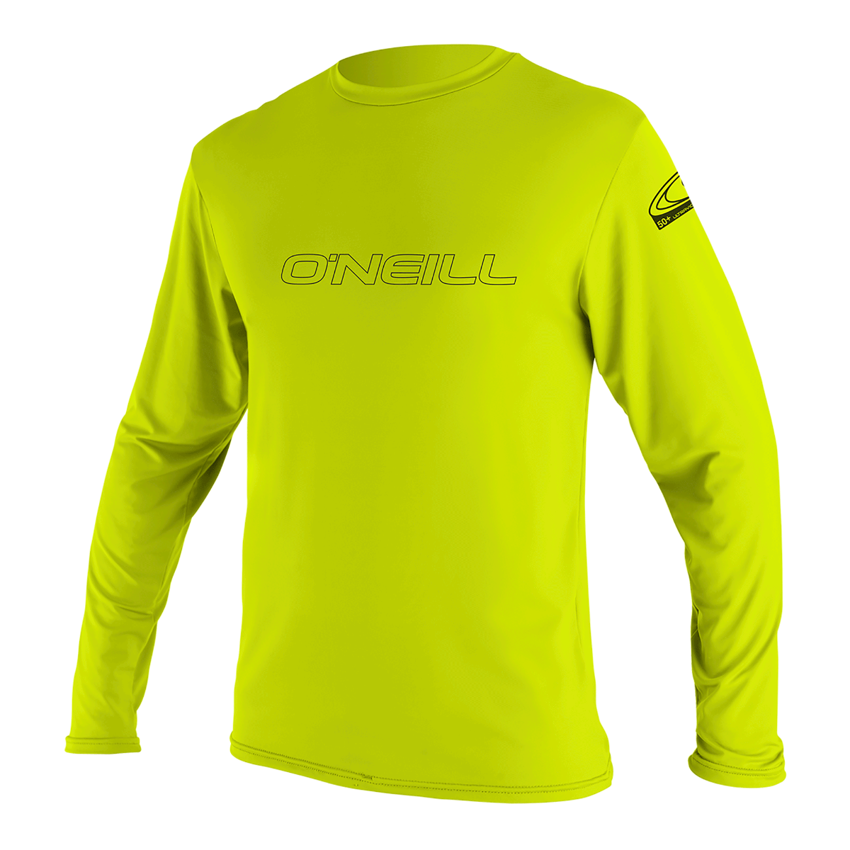 O'Neill Youth Basic Skins Long Sleeve Sun Shirt (Age 12) SAMPLE - Lime
