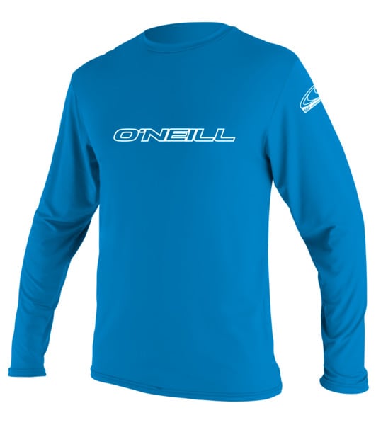 O'Neill Kids Blue Rash Vest - Relaxed fit - Long Sleeve f