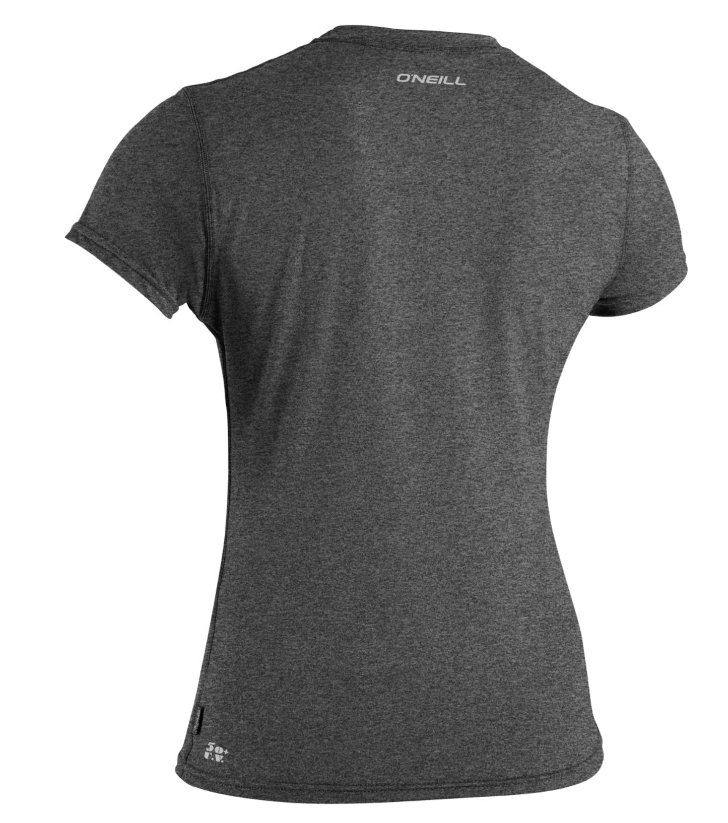 O'Neill Womens Trvlr Hybrid Short Sleeve Sun Shirt [Small] SAMPLE  - Graphite